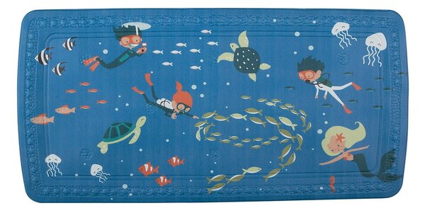 Tappetino antiscivolo per bambini per la vasca 36x71 cm Scuba Diver – Spirella