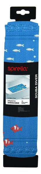 Tappetino antiscivolo per bambini per la vasca 36x71 cm Scuba Diver – Spirella