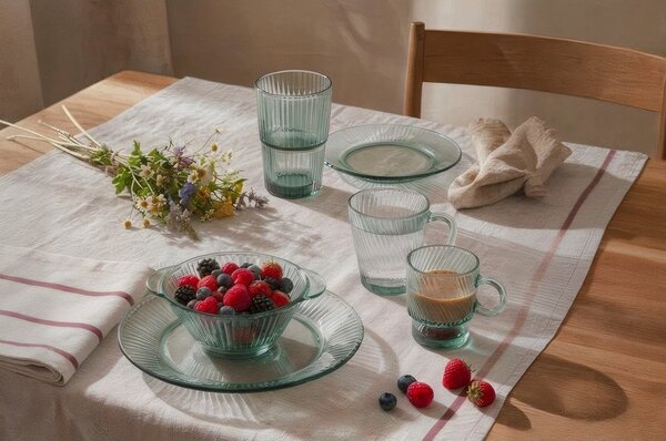 Tazza verde in vetro 430 ml Verde – Orion