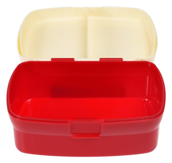 Portapranzo per bambini rosso/color crema Prehistoric Land – Rex London