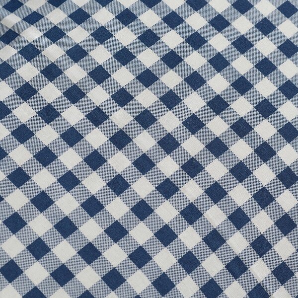 Set copripiumino e federa blu scuro per letto matrimoniale/per letto esteso 3 pezzi 230x220 cm Bamford Gingham Check – Catherine Lansfield