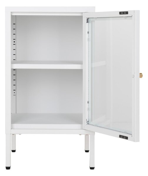 Vetrina in metallo bianco 38x70 cm Dalby - House Nordic