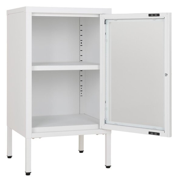 Vetrina in metallo bianco 38x70 cm Dalby - House Nordic
