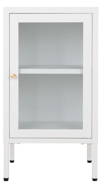 Vetrina in metallo bianco 38x70 cm Dalby - House Nordic