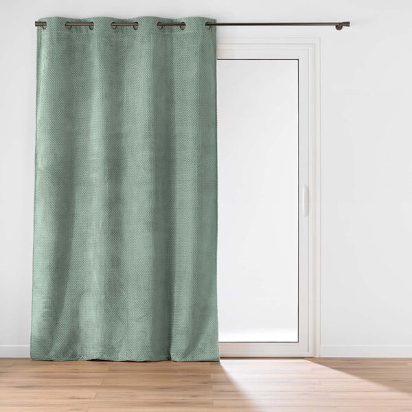Tenda verde in microflanella 140x240 cm Flanela – douceur d'intérieur