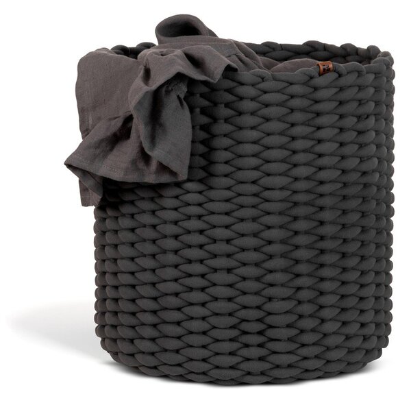 Cesto in tessuto ø 40x40 cm Peach Skin Round XL – Bigso