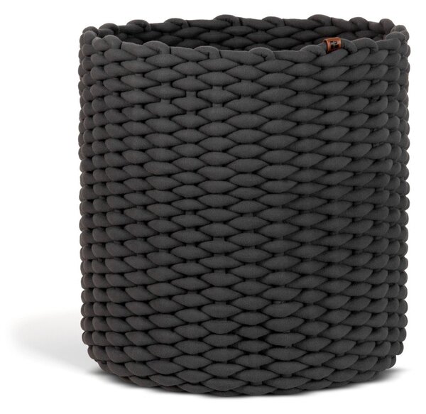 Cesto in tessuto ø 40x40 cm Peach Skin Round XL – Bigso