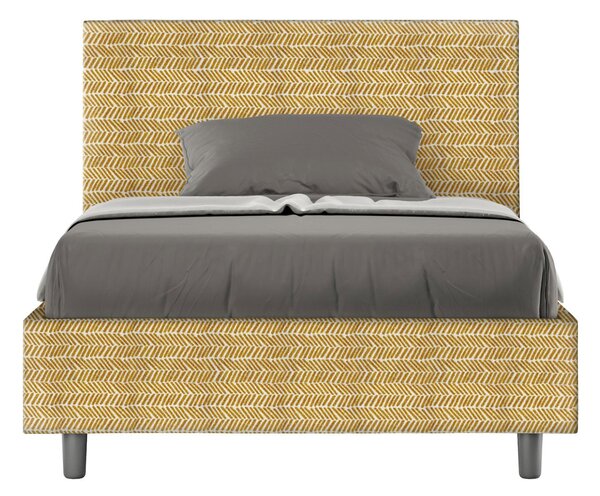 Letto 1 Piazza e Mezzo 120x190 cm Senza Rete Adele Aragona 3 Giallo