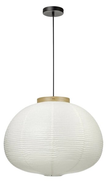 Lampadario bianco con paralume in carta ø 60 cm Kami – Blomus