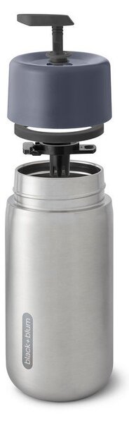 Tazza termica argentata in acciaio inox 340 ml – Black + Blum