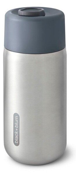 Tazza termica argentata in acciaio inox 340 ml – Black + Blum