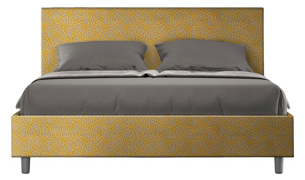 Letto Matrimoniale 160x190 cm Senza Rete Adele Era 06 Giallo