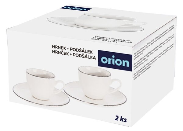 Tazzina per espresso bianca in porcellana 100 ml Decora – Orion