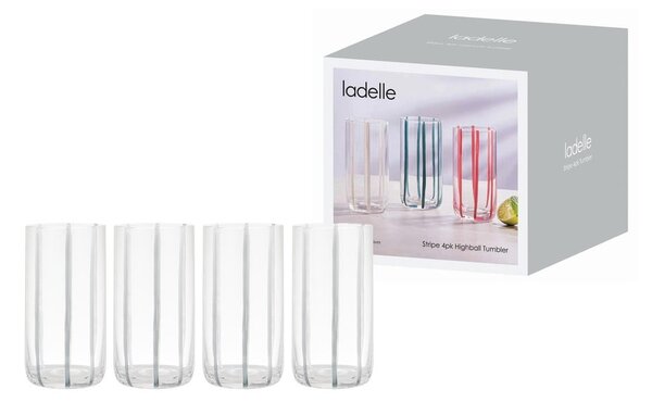Set di bicchieri 4 pz 450 ml Stripe – Ladelle
