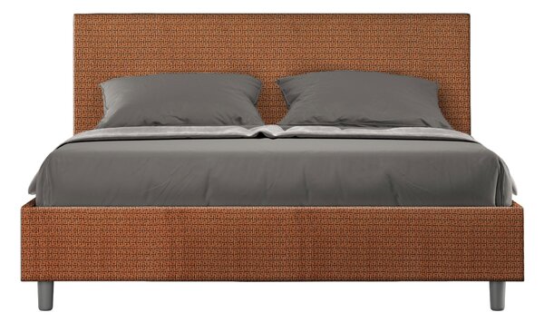 Letto Matrimoniale 160x190 cm Senza Rete Adele Labirinto 04 Arancione