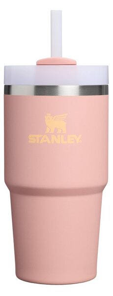 Borraccia termica color pesca in acciaio inox 600 ml Quencher H2.O FlowState™ Tumble Peach Rose – Stanley
