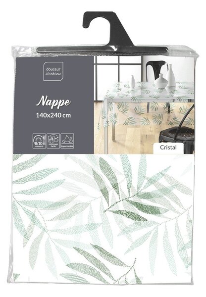 Tovaglia adatta per pulizia con panno umido 140x240 cm Verdalis – douceur d'intérieur