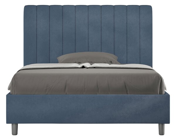 Letto 1 Piazza e Mezzo 120x190 cm Senza Rete Agueda Blu