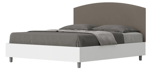 Letto Matrimoniale 160x190 cm Senza Rete Antilia Cappuccino