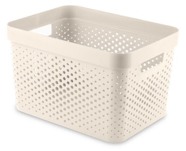 Cesto in plastica 27x36x22 cm Infinity Dots – Curver