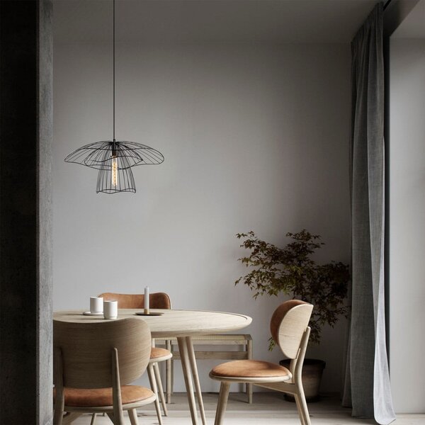 Lampadario nero ø 50 cm Farac – Opviq lights