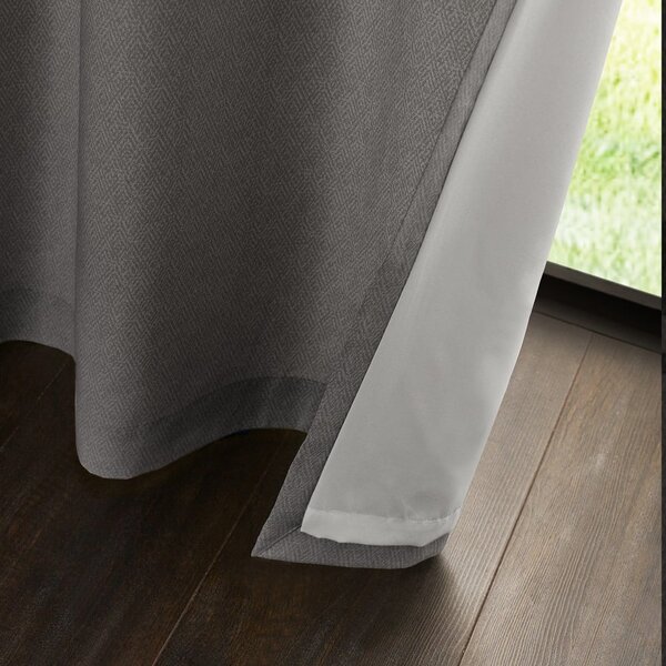 Tende in set grigie 2 pz 117x183 cm Melville – Catherine Lansfield