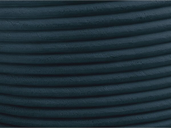Puof a sacco blu scuro con rivestimento in velluto a coste Socrate – Bobochic Paris