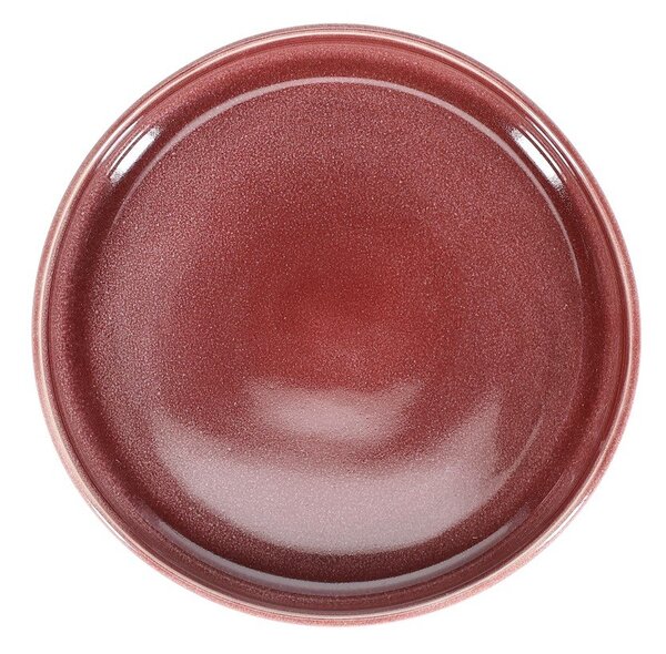 Piatto fondo burgundy in gres ø 21 cm Duna – ONA