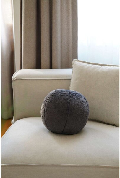 Cuscino decorativo in micropile ø 25 cm Top – Mioli Decor