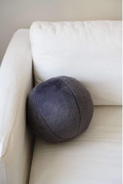 Cuscino decorativo in micropile ø 25 cm Top – Mioli Decor