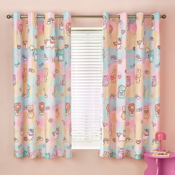 Tenda per bambini rosa 2 pz 168x183 cm Forever Together – Catherine Lansfield