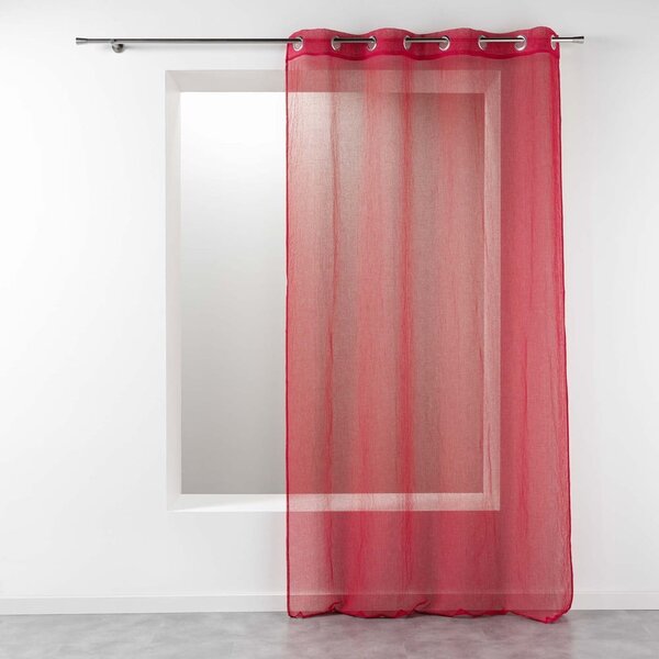 Tenda sottile rossa 140x280 cm Telma – douceur d'intérieur