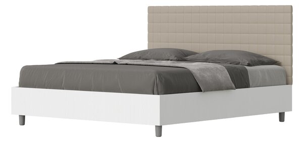 Letto Matrimoniale 160x190 cm Senza Rete Burmy Tortora