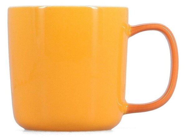 Tazza arancione in new bone china 370 ml Mae – ONA