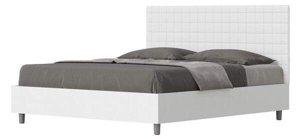 Letto Matrimoniale 160x190 cm Senza Rete Burmy Bianco