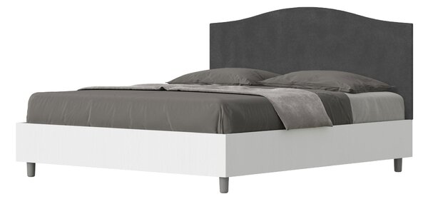 Letto Matrimoniale 160x190 cm Senza Rete Grace Grigio