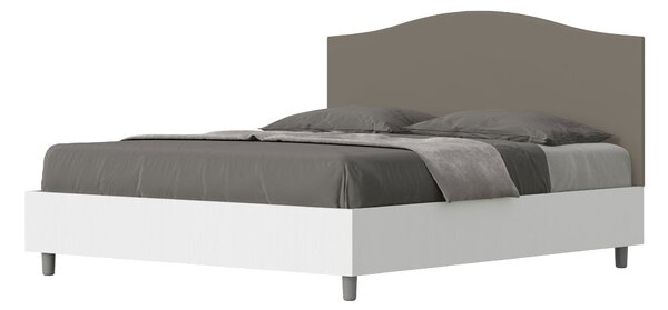 Letto Matrimoniale 160x190 cm Senza Rete Grace Cappuccino