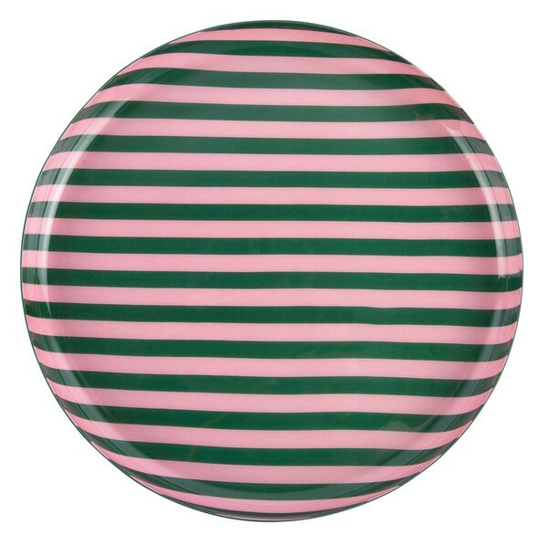 Piatto verde/rosa chiaro in ferro ø 22 cm Animado – PT LIVING