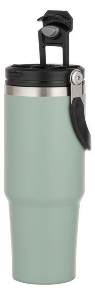 Bottiglia bottiglia da viaggio color salvia in acciaio inox 1 l Eco – Ladelle