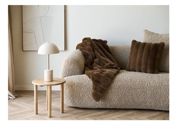 Cuscino decorativo in pelliccia finta 45x45 cm Galena – House Nordic