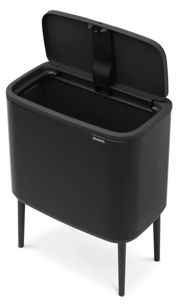 Cestino per la spazzatura in acciaio in nero opaco touch 36 l Bo Touch Bin – Brabantia