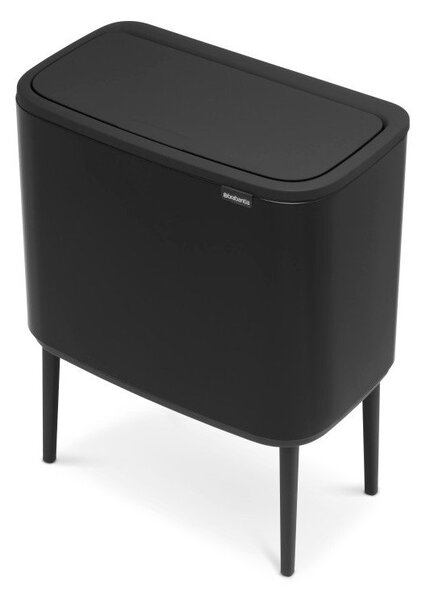 Cestino per la spazzatura in acciaio in nero opaco touch 36 l Bo Touch Bin – Brabantia