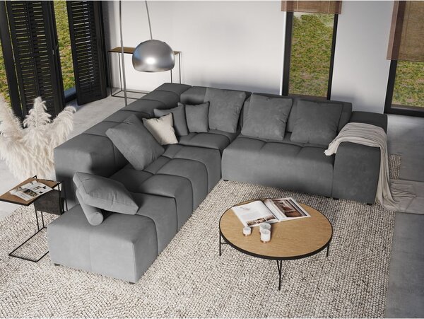 Cuscino decorativo in velluto ø 13 cm Rome Velvet – Cosmopolitan Design