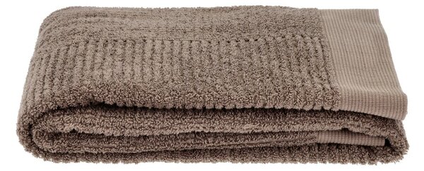 Asciugamano tipo terry grigio tortora in cotone 50x70 cm Classic – Zone