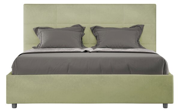 Letto Matrimoniale Francese 140x190 cm Senza Rete Mika Tè verde