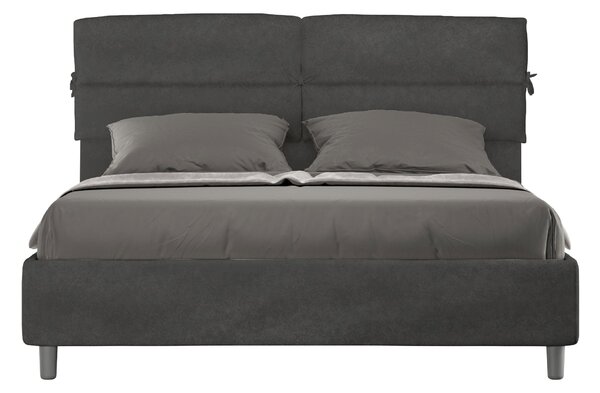 Letto Matrimoniale 160x190 cm Senza Rete Nandy Grigio