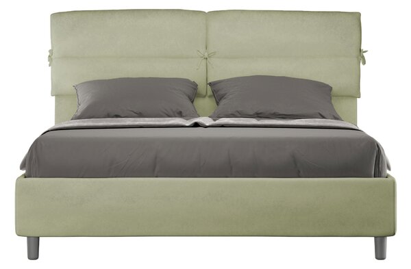 Letto Matrimoniale 160x190 cm Senza Rete Nandy Tè verde