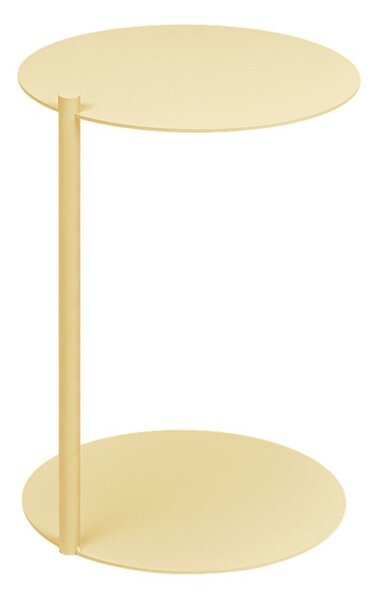 Tavolino rotondo in acciaio 41x40 cm Ande – noo.ma