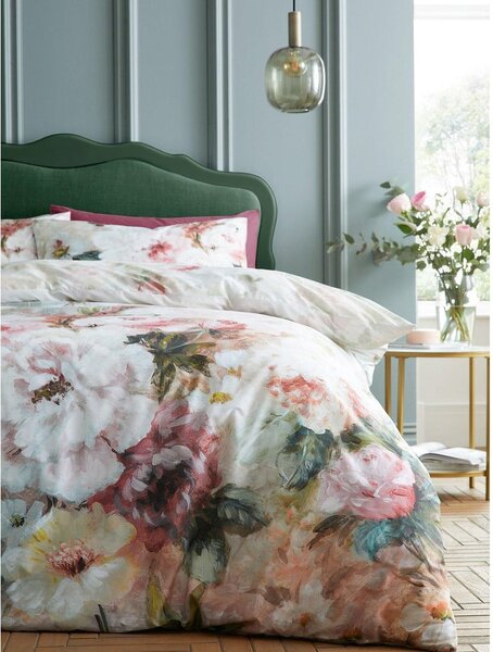 Biancheria da letto in cotone per letto singolo 135x200 cm Rose Bloom – RHS