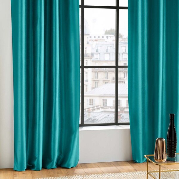 Tenda blu in microsatinato 140x240 cm Shana – douceur d'intérieur